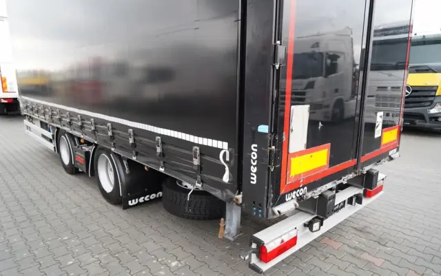 WECON PRZYCZEPA - 7,7 M / TANDEM / PRZEJAZDOWA / 