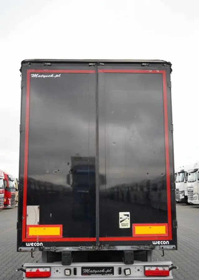 WECON PRZYCZEPA - 7,7 M / TANDEM / PRZEJAZDOWA / 