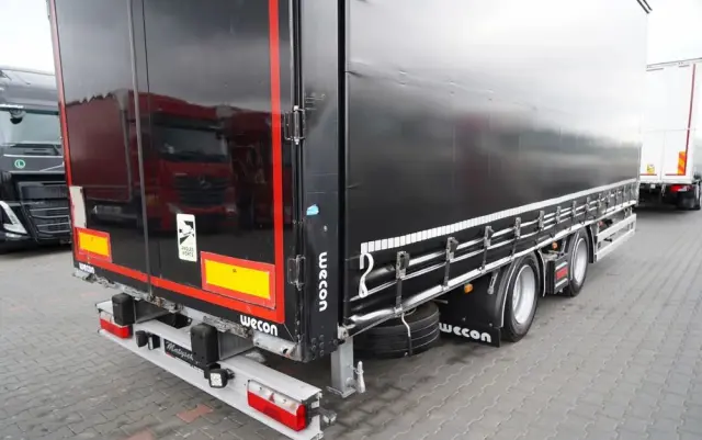 WECON PRZYCZEPA - 7,7 M / TANDEM / PRZEJAZDOWA / 