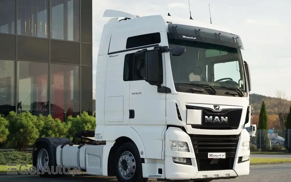 MAN TGX 18.470 / LOW DECK / MEGA / REGULOWANE SIODŁO / 2020 ROK / NAVI 