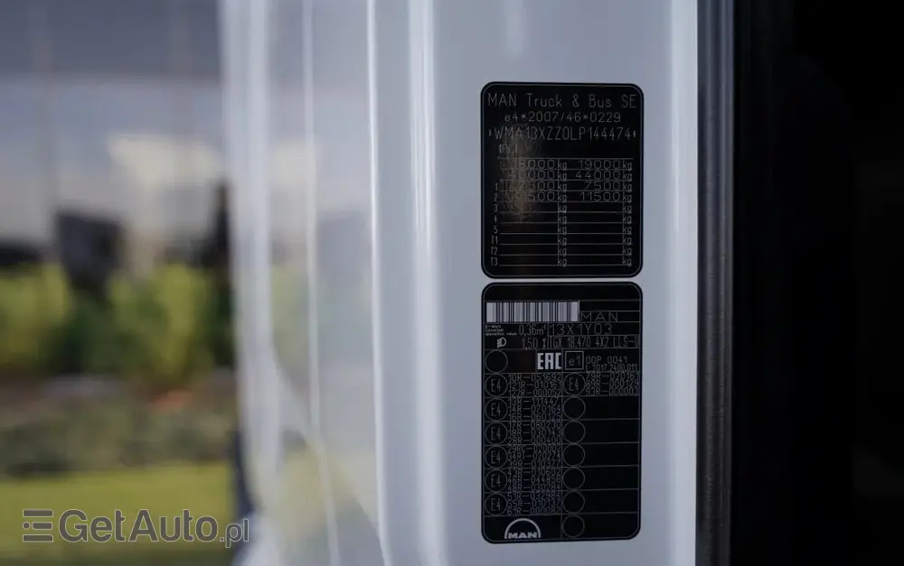 MAN TGX 18.470 / LOW DECK / MEGA / REGULOWANE SIODŁO / 2020 ROK / NAVI 