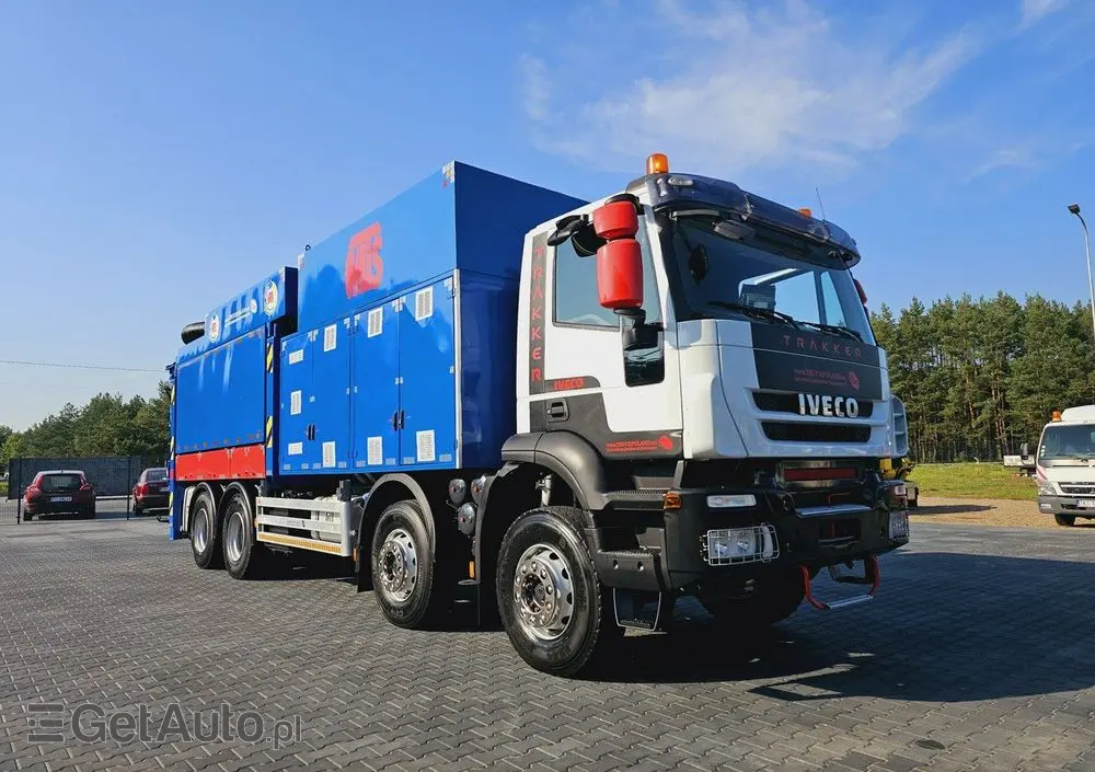 IVECO MTS 4 x turbina odkurzacz koparka ssąca substancje sypkie 