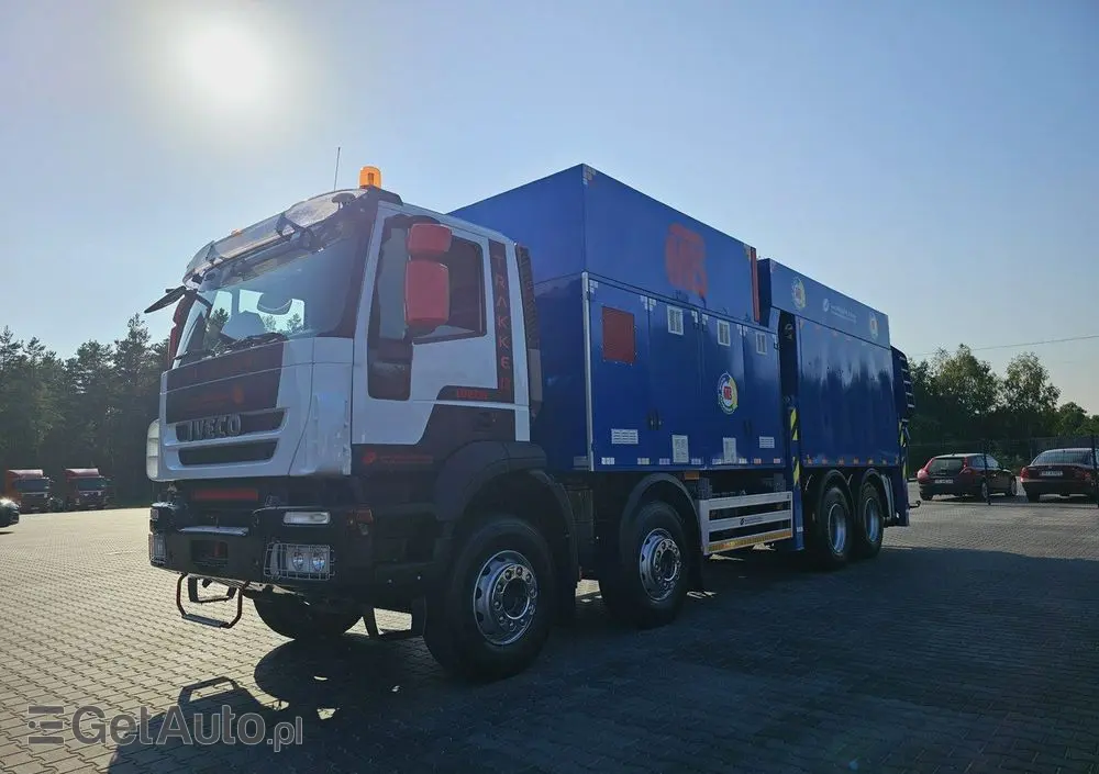 IVECO MTS 4 x turbina odkurzacz koparka ssąca substancje sypkie 