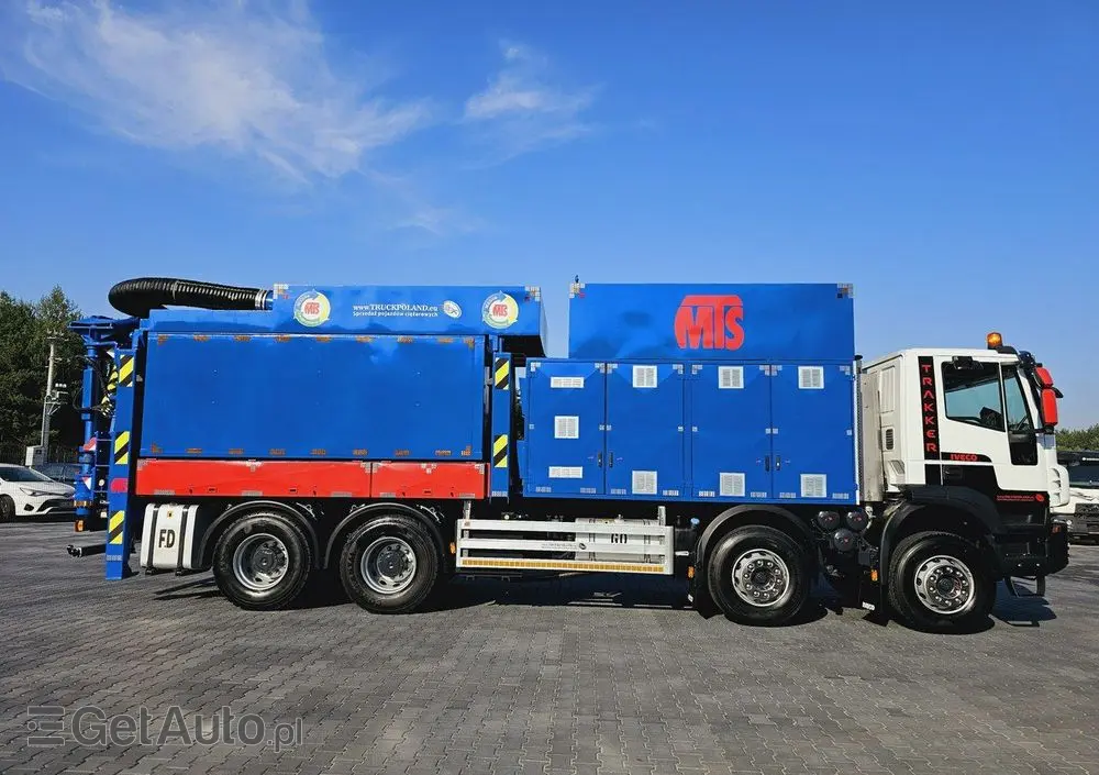 IVECO MTS 4 x turbina odkurzacz koparka ssąca substancje sypkie 