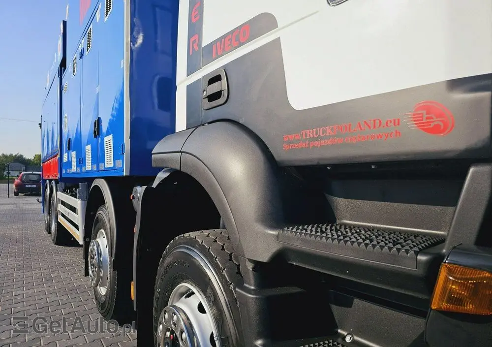 IVECO MTS 4 x turbina odkurzacz koparka ssąca substancje sypkie 