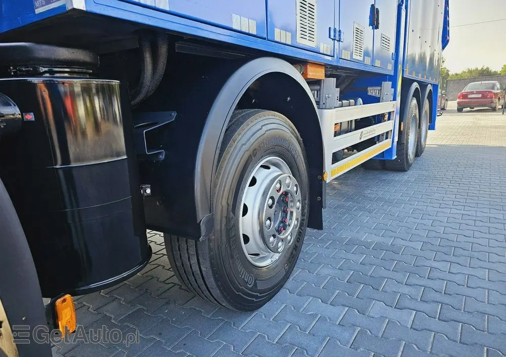 IVECO MTS 4 x turbina odkurzacz koparka ssąca substancje sypkie 