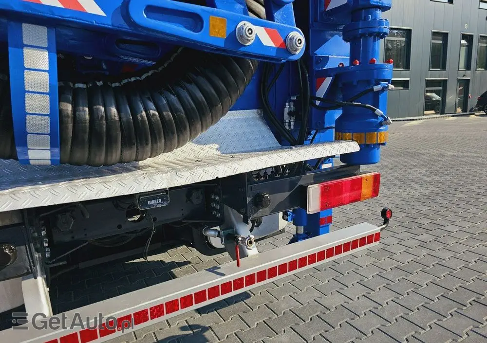 IVECO MTS 4 x turbina odkurzacz koparka ssąca substancje sypkie 