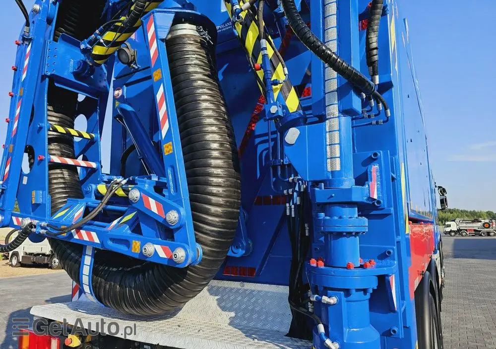 IVECO MTS 4 x turbina odkurzacz koparka ssąca substancje sypkie 