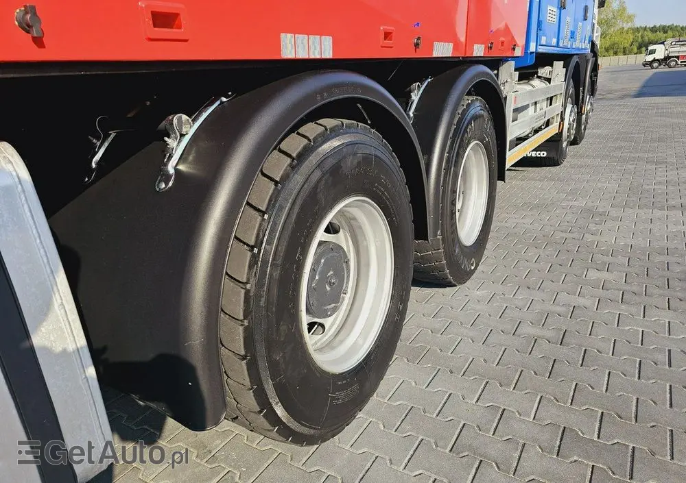 IVECO MTS 4 x turbina odkurzacz koparka ssąca substancje sypkie 