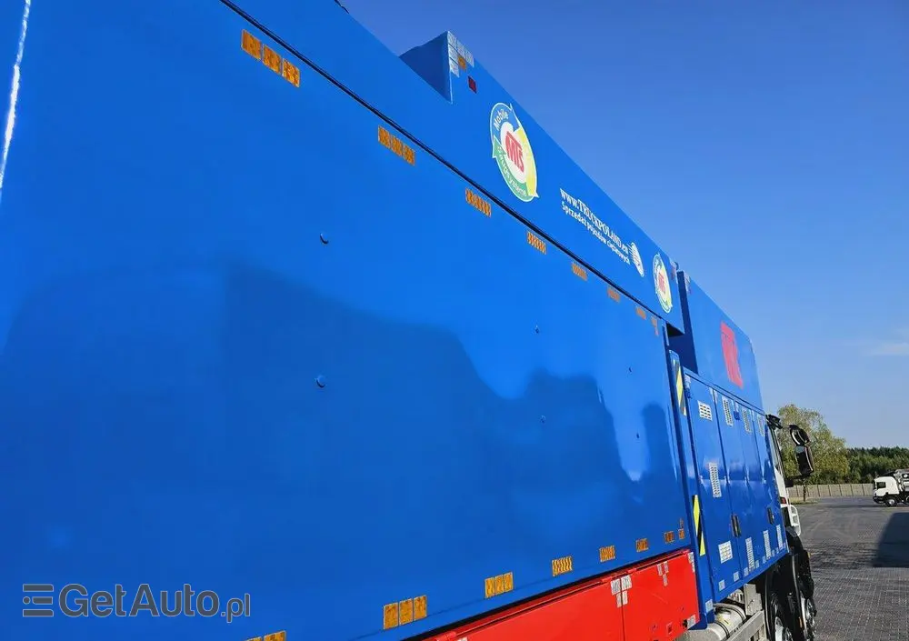 IVECO MTS 4 x turbina odkurzacz koparka ssąca substancje sypkie 