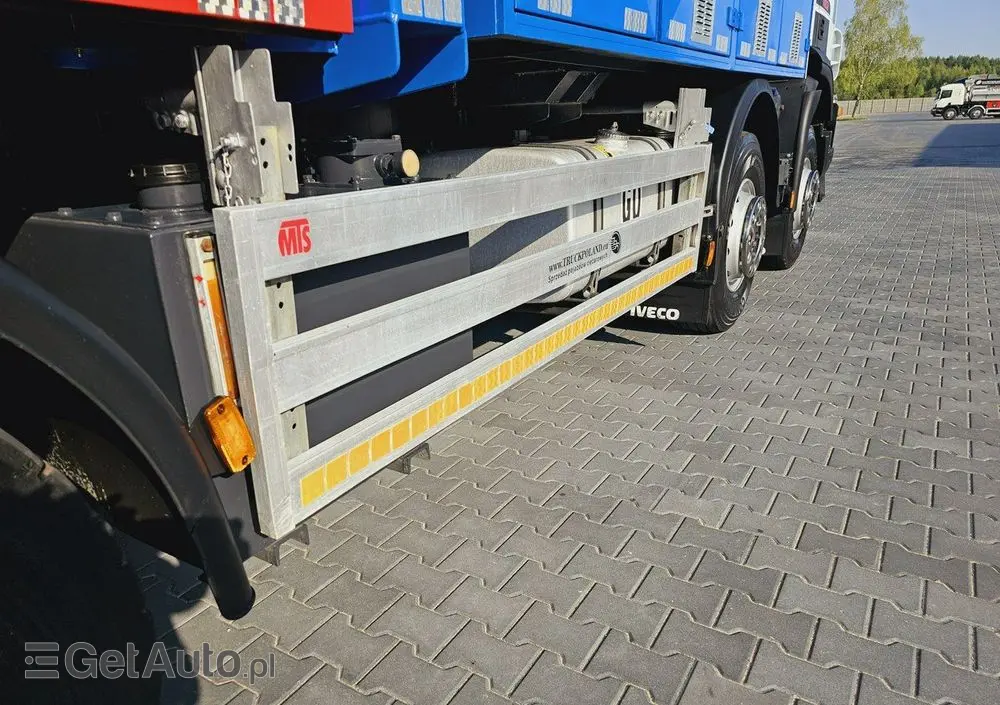 IVECO MTS 4 x turbina odkurzacz koparka ssąca substancje sypkie 