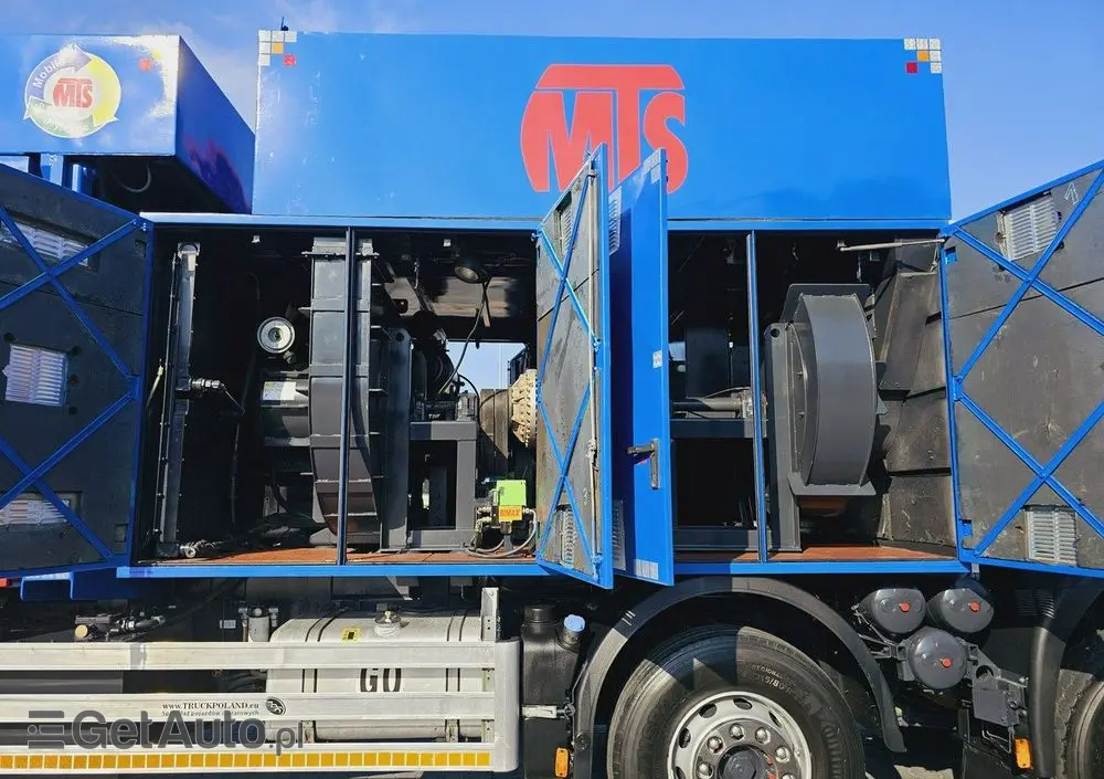 IVECO MTS 4 x turbina odkurzacz koparka ssąca substancje sypkie 