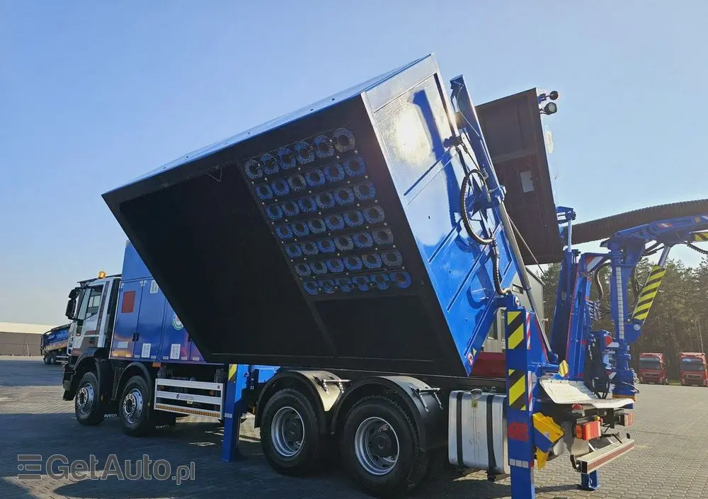 IVECO MTS 4 x turbina odkurzacz koparka ssąca substancje sypkie 