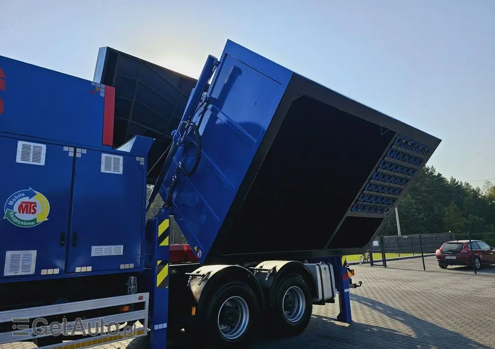 IVECO MTS 4 x turbina odkurzacz koparka ssąca substancje sypkie 
