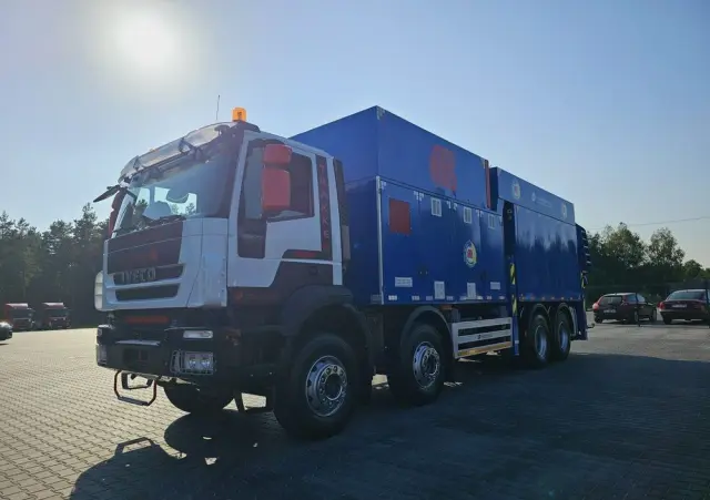 IVECO MTS 4 x turbina odkurzacz koparka ssąca substancje sypkie 