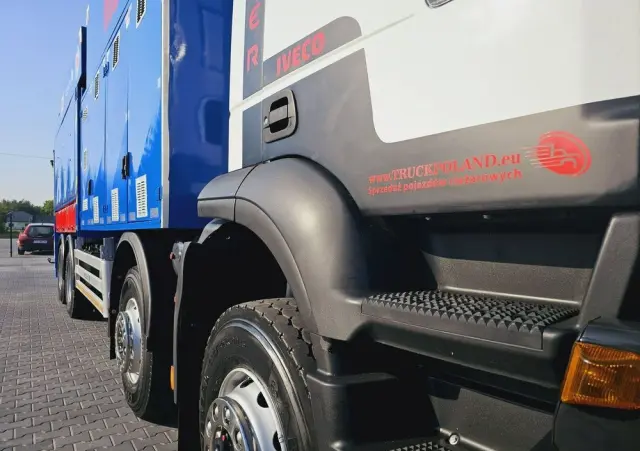 IVECO MTS 4 x turbina odkurzacz koparka ssąca substancje sypkie 