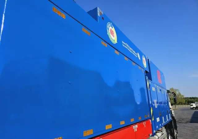 IVECO MTS 4 x turbina odkurzacz koparka ssąca substancje sypkie 