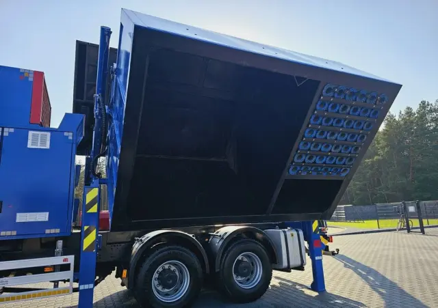 IVECO MTS 4 x turbina odkurzacz koparka ssąca substancje sypkie 