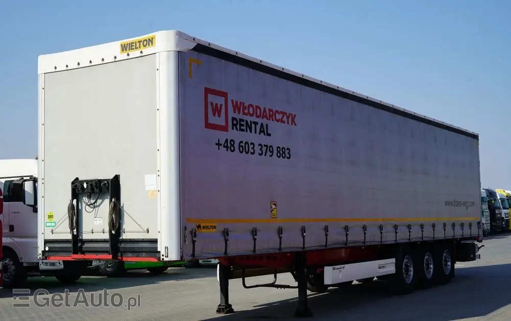 WIELTON FIRANKA STANDARD / MULDA DO STALI - 9 M / OŚ PODNOSZONA / SAF / COILMULDA 