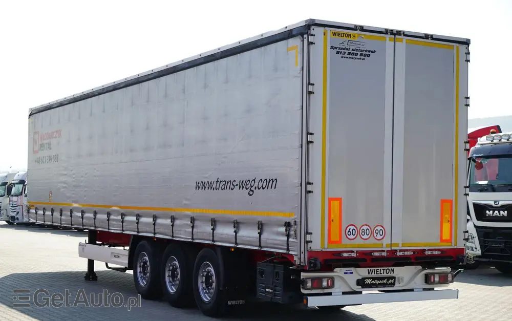 WIELTON FIRANKA STANDARD / MULDA DO STALI - 9 M / OŚ PODNOSZONA / SAF / COILMULDA 