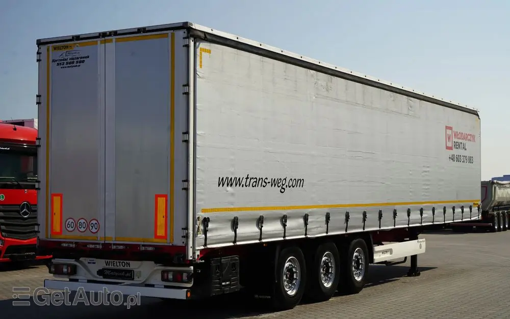 WIELTON FIRANKA STANDARD / MULDA DO STALI - 9 M / OŚ PODNOSZONA / SAF / COILMULDA 