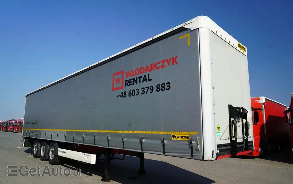 WIELTON FIRANKA STANDARD / MULDA DO STALI - 9 M / OŚ PODNOSZONA / SAF / COILMULDA 