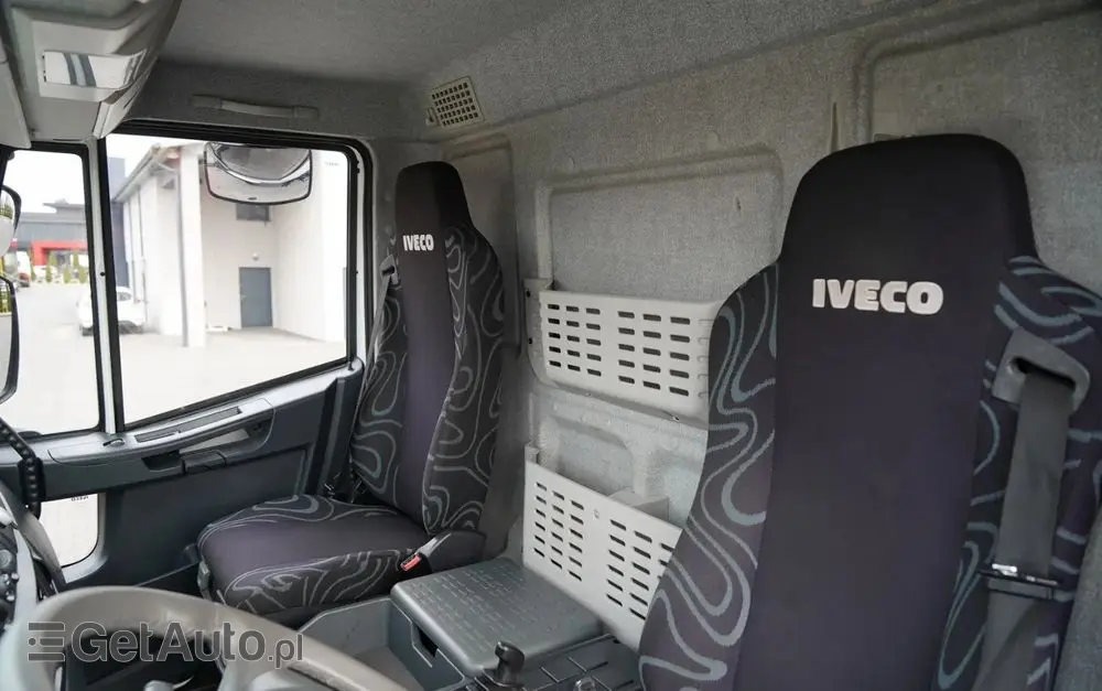 IVECO 180E25 / 4X2 / SKRZYNIOWY 7,5m + HDS HYVA HB150X MAX UDŹWIG 5 200KG / STEROWNIE RADIOWE  / ROTATOR / AUTOMAT 