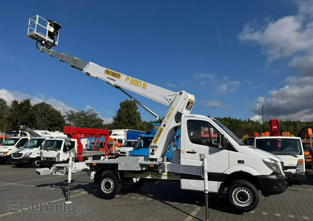 MERCEDES-BENZ Sprinter Zwyżka Podnośnik Koszowy PALFINGER P280 B UDT 