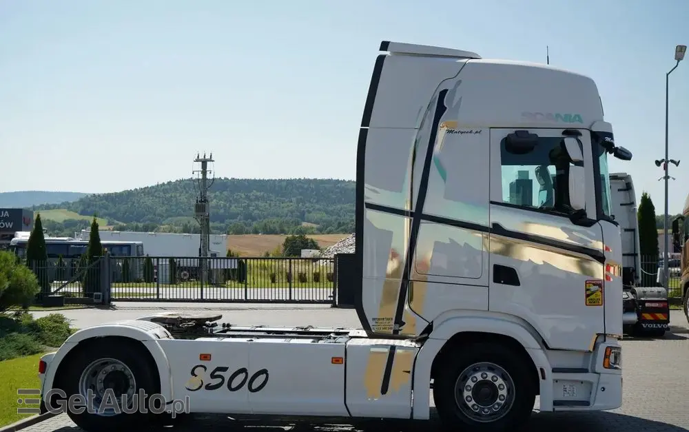 SCANIA S 500 / RETARDER / KLIMATYZACJA POSTOJOWA / PO KONTRAKCIE SERWISOWYM / SPROWADZONY 