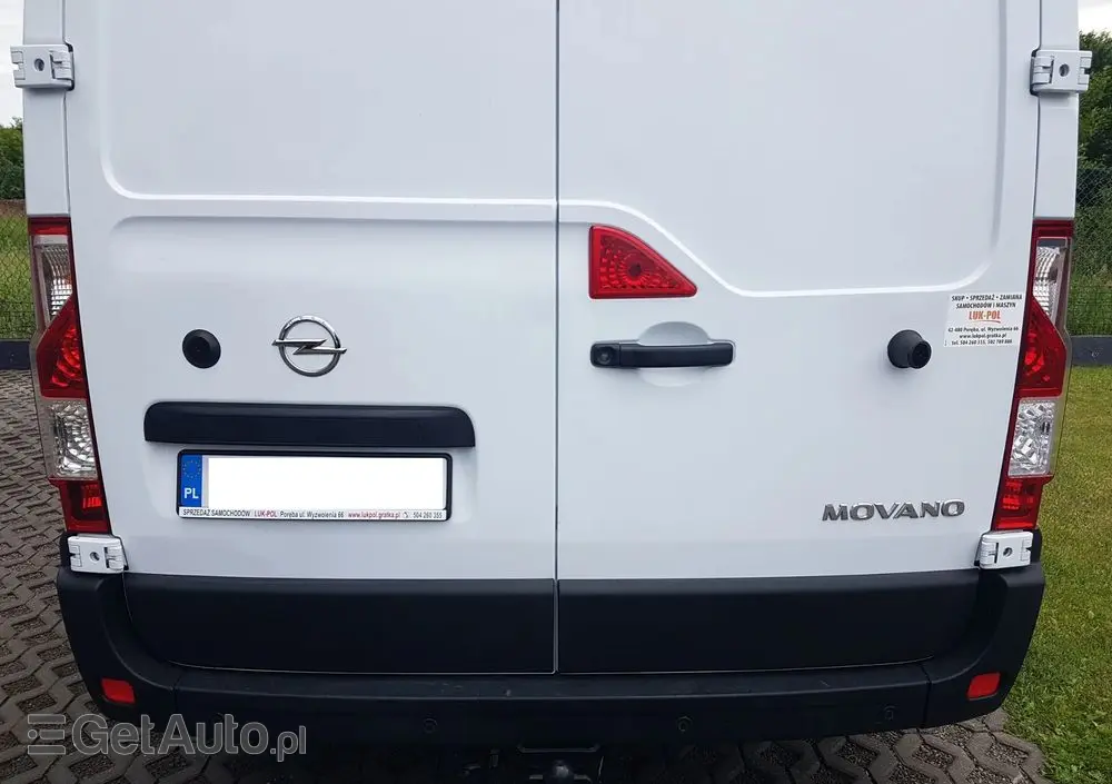OPEL MOVANO L2H2 KLIMA DŁUGI WYSOKI TEMPOMAT BLASZAK VAN FURGON 