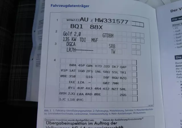 VOLKSWAGEN Golf VII 2.0 TDI BMT GTD