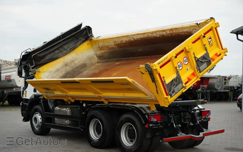 IVECO STRALIS X-WAY 480 / 6x4 / WYWROTKA DWUSTRONNA /  HYDROBURTA / BOARDMATIC / MEILLER KIPPER / SPROWADZONY 