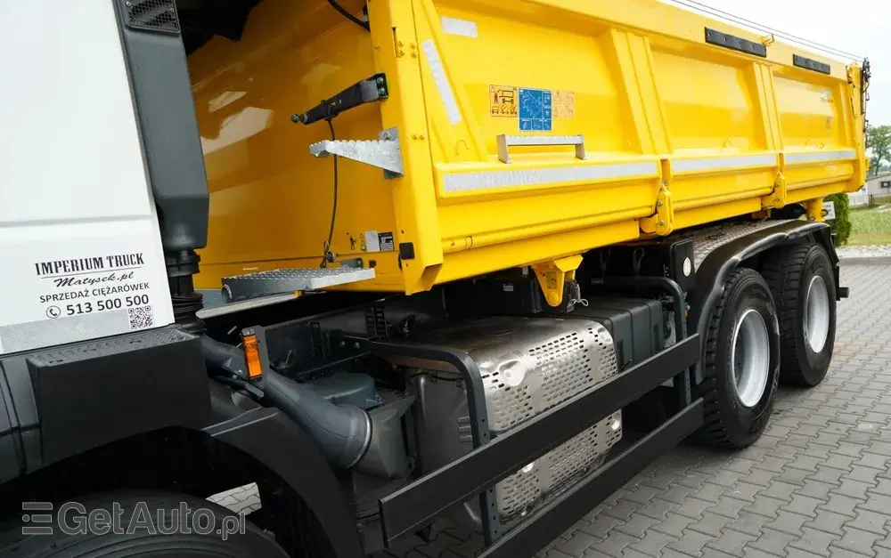 IVECO STRALIS X-WAY 480 / 6x4 / WYWROTKA DWUSTRONNA /  HYDROBURTA / BOARDMATIC / MEILLER KIPPER / SPROWADZONY 