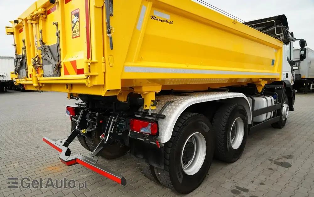 IVECO STRALIS X-WAY 480 / 6x4 / WYWROTKA DWUSTRONNA /  HYDROBURTA / BOARDMATIC / MEILLER KIPPER / SPROWADZONY 