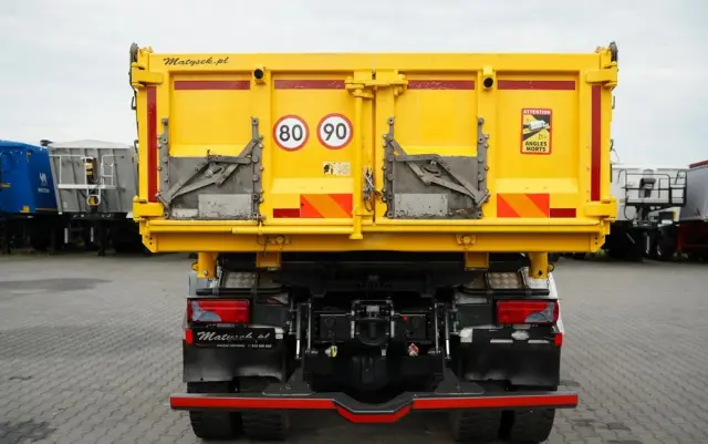 IVECO STRALIS X-WAY 480 / 6x4 / WYWROTKA DWUSTRONNA /  HYDROBURTA / BOARDMATIC / MEILLER KIPPER / SPROWADZONY 