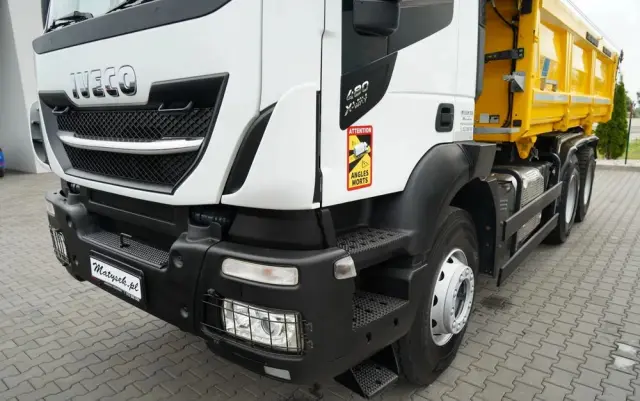 IVECO STRALIS X-WAY 480 / 6x4 / WYWROTKA DWUSTRONNA /  HYDROBURTA / BOARDMATIC / MEILLER KIPPER / SPROWADZONY 