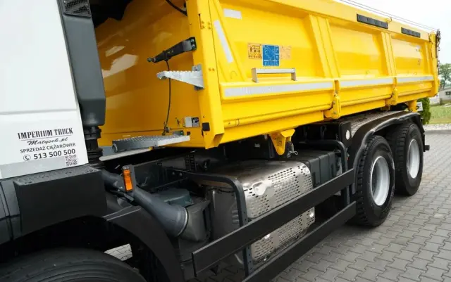 IVECO STRALIS X-WAY 480 / 6x4 / WYWROTKA DWUSTRONNA /  HYDROBURTA / BOARDMATIC / MEILLER KIPPER / SPROWADZONY 