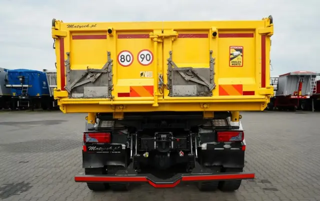 IVECO STRALIS X-WAY 480 / 6x4 / WYWROTKA DWUSTRONNA /  HYDROBURTA / BOARDMATIC / MEILLER KIPPER / SPROWADZONY 