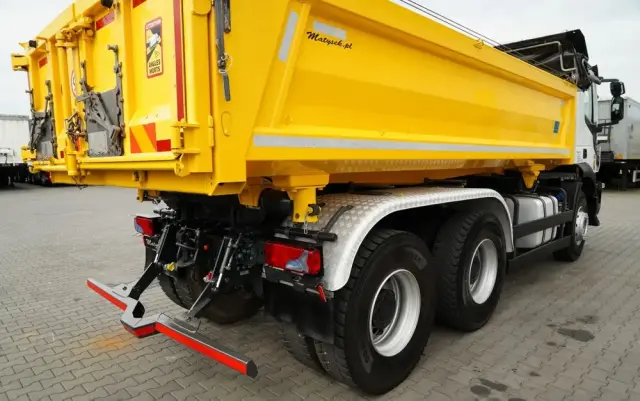 IVECO STRALIS X-WAY 480 / 6x4 / WYWROTKA DWUSTRONNA /  HYDROBURTA / BOARDMATIC / MEILLER KIPPER / SPROWADZONY 