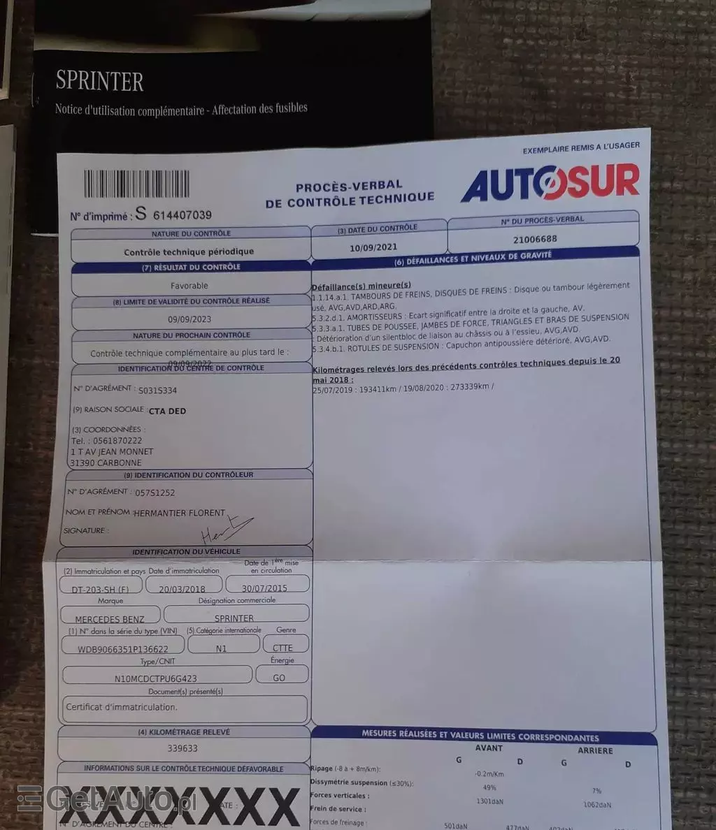 MERCEDES-BENZ Sprinter 