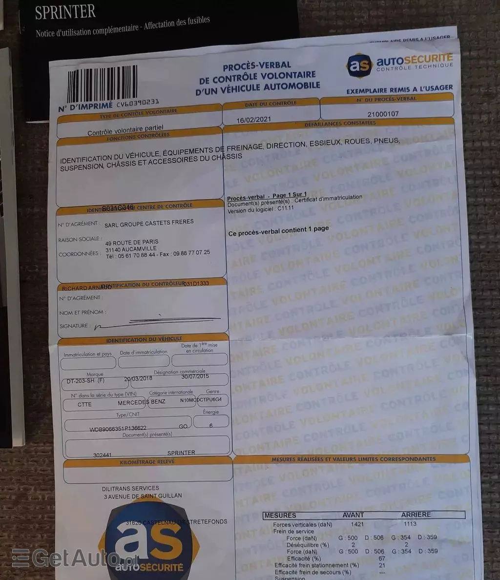 MERCEDES-BENZ Sprinter 