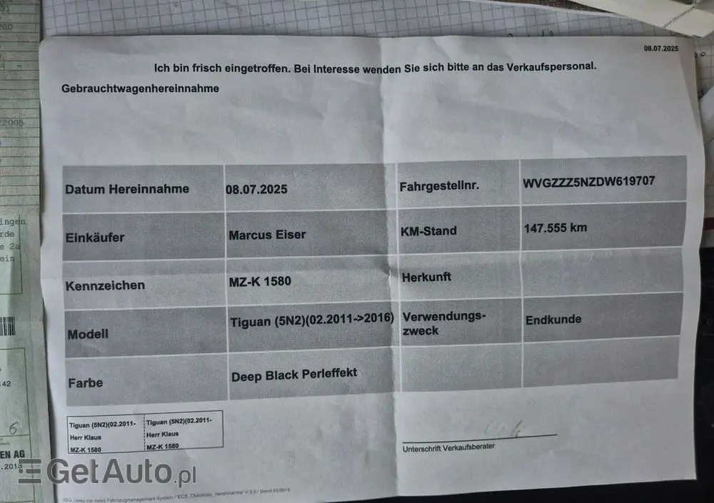 VOLKSWAGEN Tiguan 1.4 TSI 4Motion Lounge Sport & Style