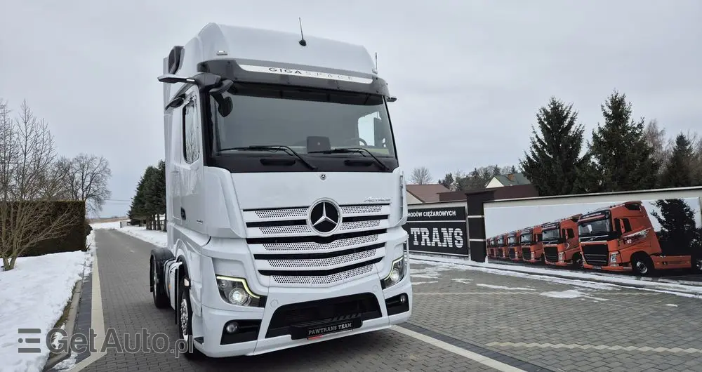MERCEDES-BENZ MERCEDES-BENZ///ACTROS///MP5/// 1848///GIGA SPACE///2022/// STANDARD///PODUSZKI/// ALUMINIOWE FELGI///WYŚWIETLACZ OBCIĄŻENIA///KLIMA POSTOJOWA/// NAWIGACJA///XENON///PEDANTYCZNY STAN 