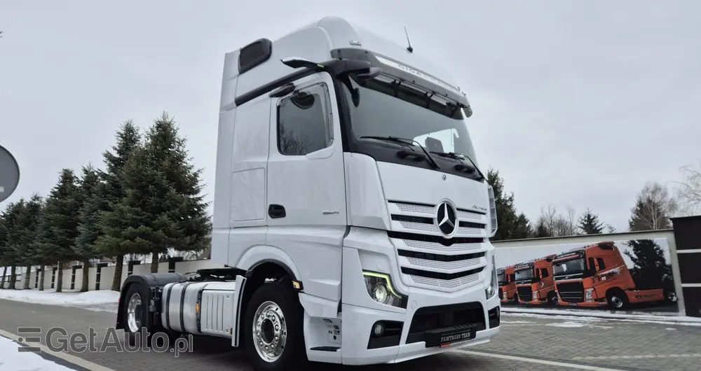 MERCEDES-BENZ MERCEDES-BENZ///ACTROS///MP5/// 1848///GIGA SPACE///2022/// STANDARD///PODUSZKI/// ALUMINIOWE FELGI///WYŚWIETLACZ OBCIĄŻENIA///KLIMA POSTOJOWA/// NAWIGACJA///XENON///PEDANTYCZNY STAN 