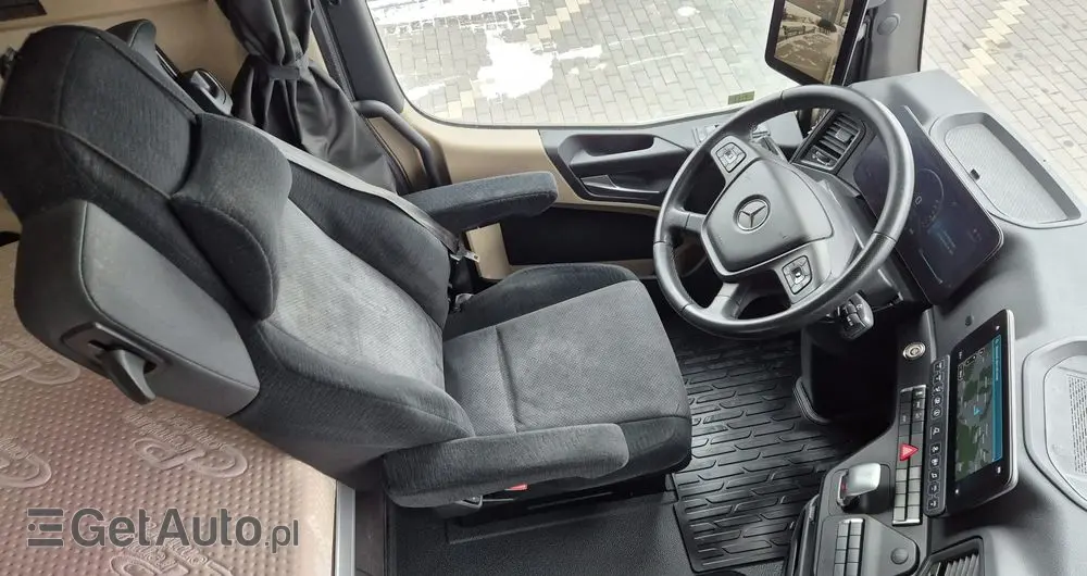 MERCEDES-BENZ MERCEDES-BENZ///ACTROS///MP5/// 1848///GIGA SPACE///2022/// STANDARD///PODUSZKI/// ALUMINIOWE FELGI///WYŚWIETLACZ OBCIĄŻENIA///KLIMA POSTOJOWA/// NAWIGACJA///XENON///PEDANTYCZNY STAN 