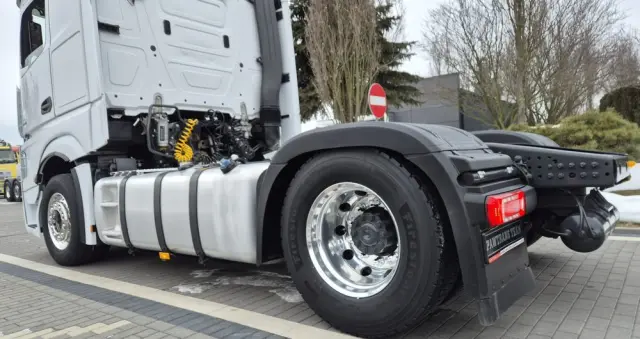 MERCEDES-BENZ MERCEDES-BENZ///ACTROS///MP5/// 1848///GIGA SPACE///2022/// STANDARD///PODUSZKI/// ALUMINIOWE FELGI///WYŚWIETLACZ OBCIĄŻENIA///KLIMA POSTOJOWA/// NAWIGACJA///XENON///PEDANTYCZNY STAN 