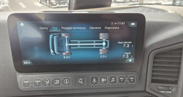 MERCEDES-BENZ MERCEDES-BENZ///ACTROS///MP5/// 1848///GIGA SPACE///2022/// STANDARD///PODUSZKI/// ALUMINIOWE FELGI///WYŚWIETLACZ OBCIĄŻENIA///KLIMA POSTOJOWA/// NAWIGACJA///XENON///PEDANTYCZNY STAN 