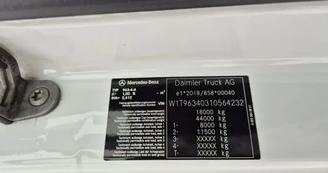 MERCEDES-BENZ MERCEDES-BENZ///ACTROS///MP5/// 1848///GIGA SPACE///2022/// STANDARD///PODUSZKI/// ALUMINIOWE FELGI///WYŚWIETLACZ OBCIĄŻENIA///KLIMA POSTOJOWA/// NAWIGACJA///XENON///PEDANTYCZNY STAN 