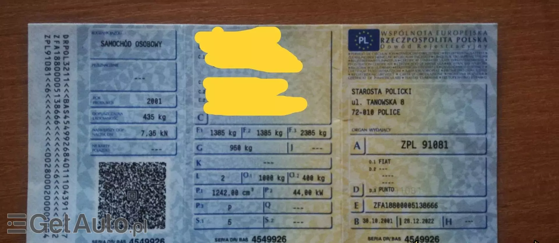 FIAT Punto 75 1.2 (73 KM)