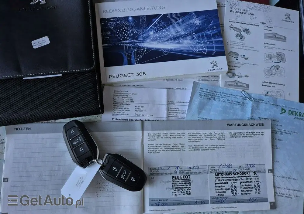 PEUGEOT 308 BlueHDi FAP 180 EAT8 Stop & Start GT